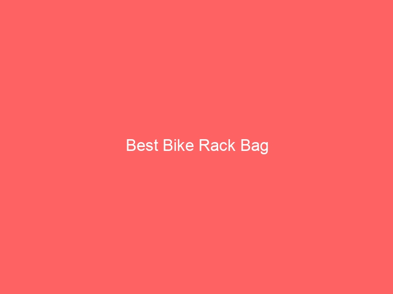 Read more about the article Best Bike Rack Bag