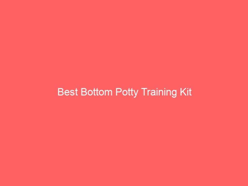 Read more about the article Best Bottom Potty Training Kit