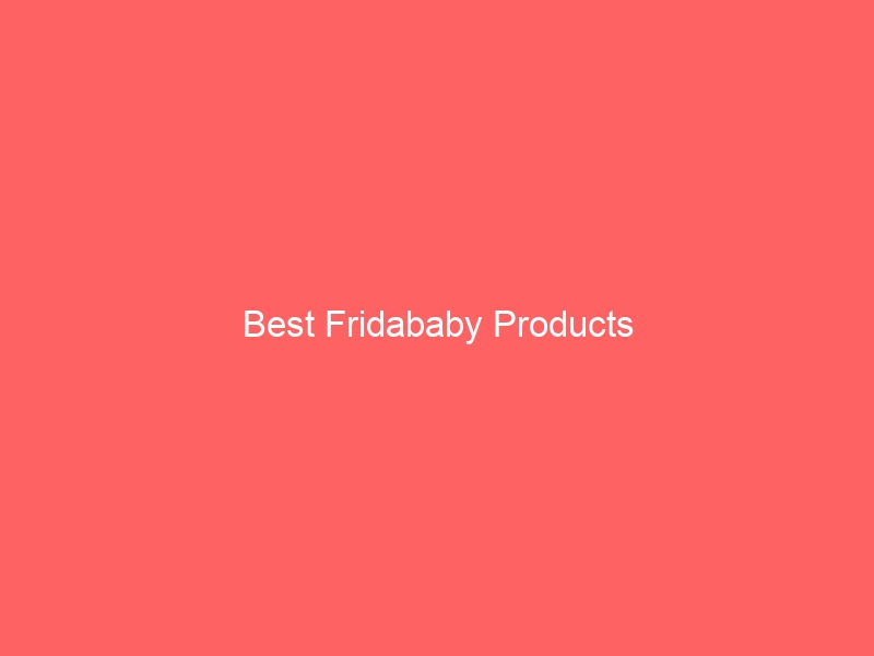 Read more about the article Best Fridababy Products