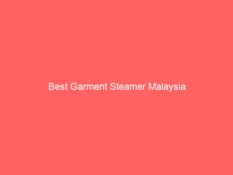 Read more about the article Best Garment Steamer Malaysia
