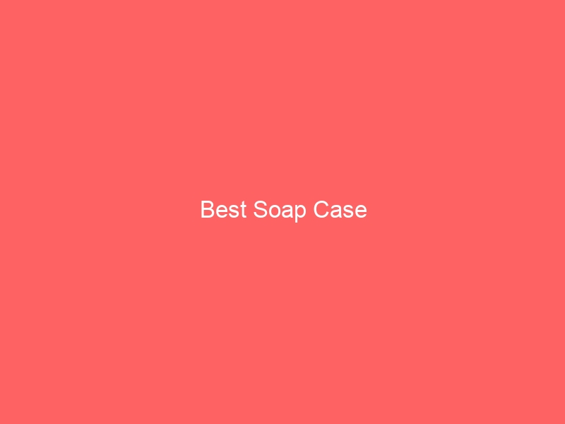 Read more about the article Best Soap Case