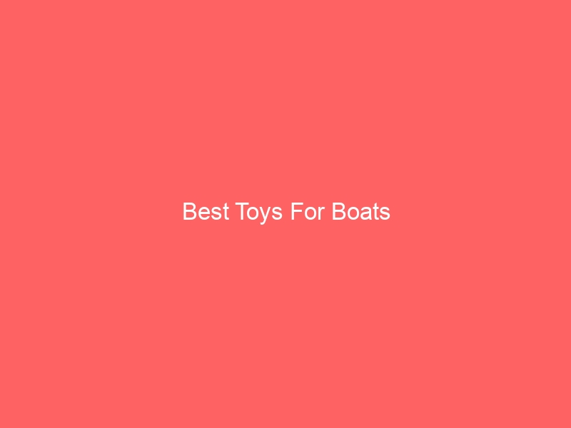 Read more about the article Best Toys For Boats